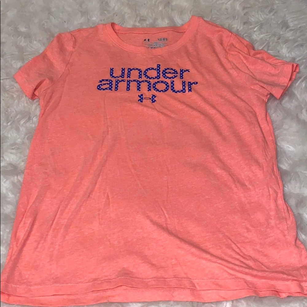 girls under armor tshirt